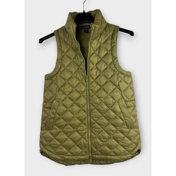 Athleta Whisper Featherless Vest Diamond Quilted Puffer Full Zip Women's Small - Picture 3 of 13